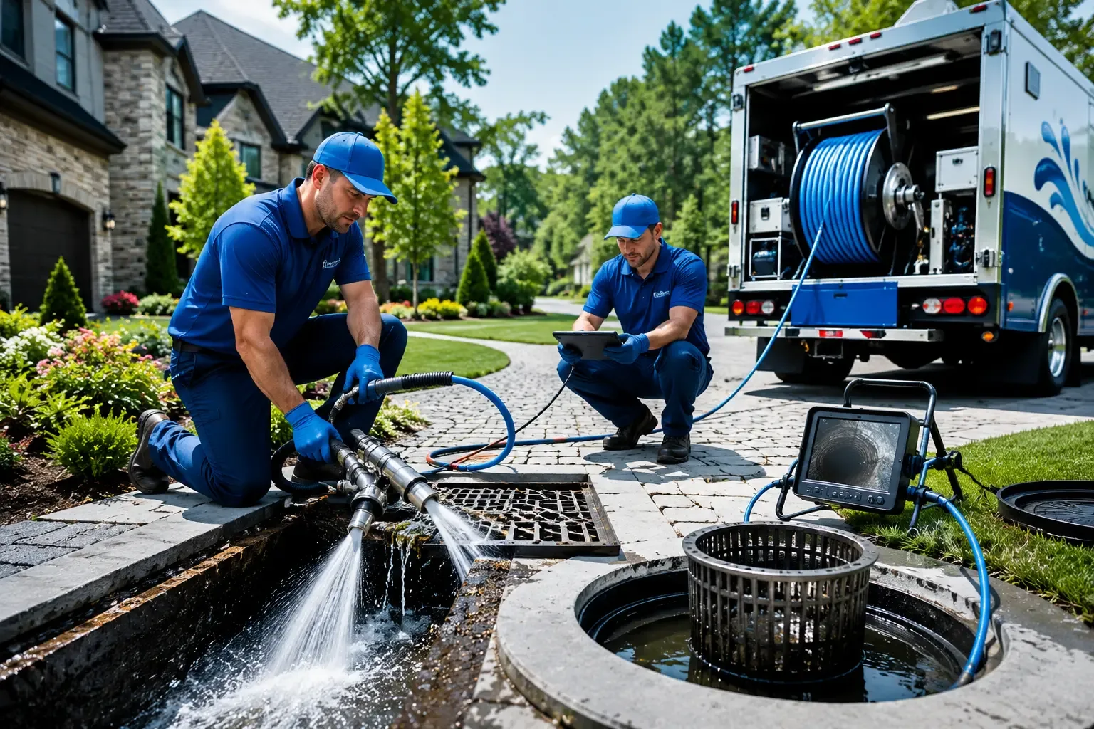Local outdoor drain cleaning professionals in Harrington, DE